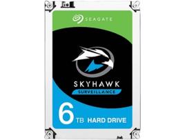 Disco Interno HDD SEAGATE SkyHawk (6 TB - SATA III - 7200 RPM)