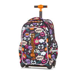 Trolley Mochila Escolar 44cm CoolPack LED Comics