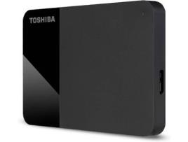Disco Externo HDD TOSHIBA Canvio Ready (1 TB - Micro-USB B 3.2 Gen 1 - Preto)