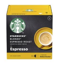 Cápsulas Dolce Gusto Starbucks (12 Unidades) Blonde Espresso Roast