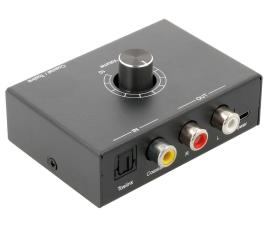 Conversor de Áudio Digital p/ Analógico c/ Controlo de Volume - NIMO