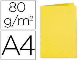 Classificador Exacompta de Cartolina Din A4 Amarelo 80g/m2