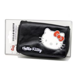 Bolsa Hello Kitty Horizontal Preta Hkfm022 145X85
