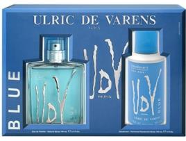 Coffret URLIC DE VARENS Ulric de Varens Udv Azul Edt 200 ml Spray 100 ml + Deodorant