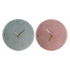 Relógio de Parede  Poliéster (2 pcs) (40 x 5 x 40 cm)