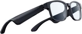 Óculos Anzu Smart Glasses, Rectangle Design Tamh. S/M Luz Azul (Preto) - RAZER