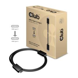 Cabo USB C Macho - USB C Macho 80cm (Preto) - 