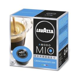 Caixa de 16 Cápsulas de Café Espresso Cremosamente Dek - LAVAZZA