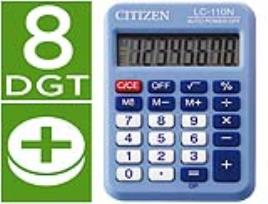 Calculadora Citizen de Bolso Lc-110 Azul de 8 Digitos