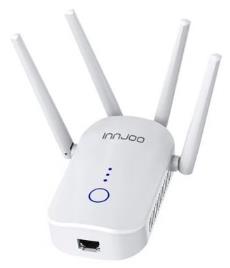 Access Point WH1200 1200 Mbps 4 Antenas (Branco) - INNJOO