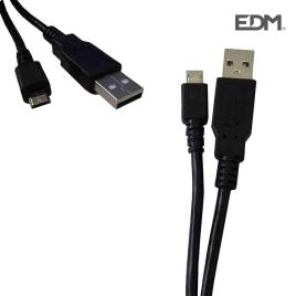 CABO CONECTOR DE USB A MICRO USB 1,8M COMPATIVEL SAMSUNG, SONY, HUAWEI, LG