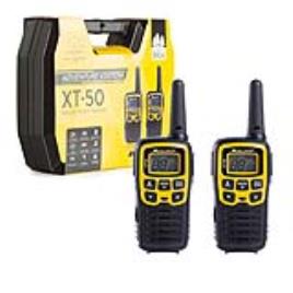 PMR rádios portáteis Midland XT50 ADVENTURE set 2 pcs. C1178.01 código amarelo