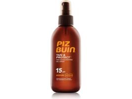 Óleo Bronzeador PIZ BUIN Tan & Protect SPF 15 (150 ml)