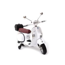 Scooter Vespa Elétrica 60W p/ Criança (Branco) - PIAGGIO