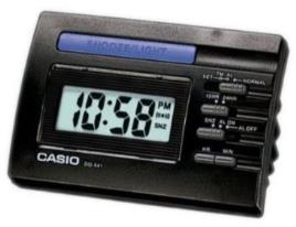 Rádio Despertador DQ-541-1R (Preto) - CASIO