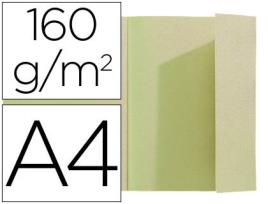 Classificador Exacompta de Cartolina Din A4 Verde 160g/m2 c/ Aba Interior