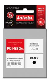 Tinteiro Compatível PGI-580Bk XL Canon (Preto) - ACTIVEJET