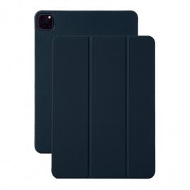 Capa Devia Leather Magnectic Apple iPad Pro 12.9 C/Pencil Slot Azul