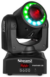 Moving Head LED SPOT 35W RGB + ANEL DMX (PANTHER 35) - 