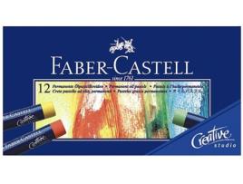 Lápis de Cor FABER-CASTELL Pastel Óleo (Multicor - Pastel Óleo - Multicor - 12 Unidades)