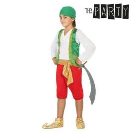 Fantasia para Crianças Pirata árabe Verde (4 Pcs) - 3-4 Anos