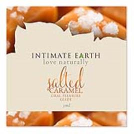 Lubrificante Oral Pleasure Salted Caramel Foil 3 ml Intimate Earth 6547