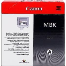 PFI-303MBK - 2957B001 tinta negro mate original