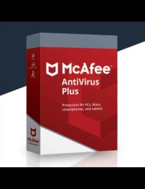 Mcafee Antivirus Plus | 10 PC's | 1 Ano