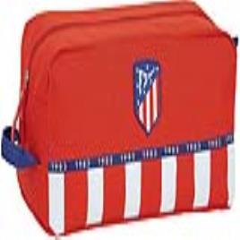 Bolsa para Sapatos de Viagem Atlético Madrid Azul Branco Vermelho Poliéster