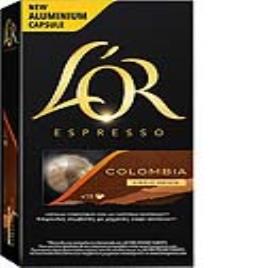 Cápsulas de café LOr Colombia (10 uds)