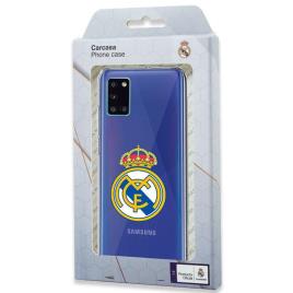Carcasa  para Samsung A315 Galaxy A31 Licencia Fútbol Real Madrid Transparente