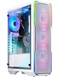 Caixa E-ATX  Enso Mesh RGB Branco Vidro Temperado