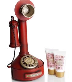 Vintage Collection Telephone Kit Shower Gel+Dody Lotion