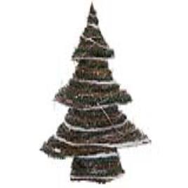 Árvore de Natal DKD Home Decor PVC LED (35 x 10 x 40 cm)