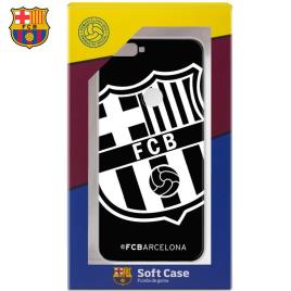 Carcasa  para Huawei Y7 (2018) / Honor 7C Licencia Fútbol F.C. Barcelona Negro