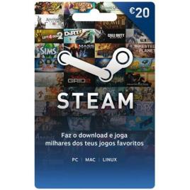 Cartão Steam Wallet 20€