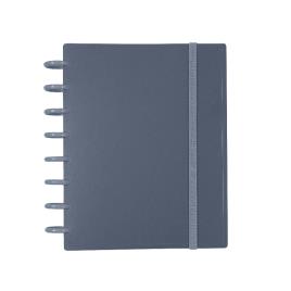 Caderno Inteligente Ingeniox A5 Quadriculado Cinza