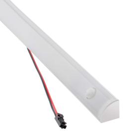 Barra linear led kork con sensor pir 24w dc12v 116cm branco frio