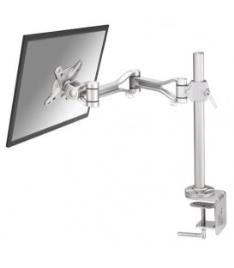 Newstar Full Motion Desk Mount (clamp) FPMA-D1030 - Montagem na Secretária Para Visor LCD (bra?o Ajust?vel) - Prata - Tamanho de Tela: 10-30