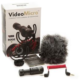 Microfone p/ Camaras Video-Fotograficas (Video Micro) - 