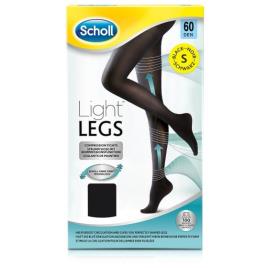 Scholl Light Legs Collant Compressão 60Den S Preto