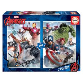 Puzzle Marvel Avengers  (2 x 500 pcs)