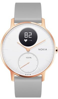 Withings - Steel HR (36mm-rose gold/grey silicone)