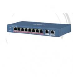 Hikvision Digital Technology DS-3E0310HP-E Switch de Rede NÃO-GERIDO Fast Ethernet (10/100) Power Over Ethernet (poe) Azul
