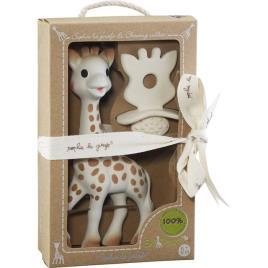 Sophie La Girafe + Chupeta SO'PURE 100% Borracha Natural