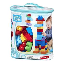 Mega Bloks Bolsa 60 Peças Azul