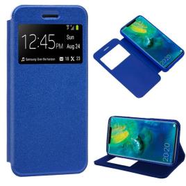 Funda  Flip Cover para Huawei Mate 20 Pro Liso Azul