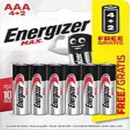 Pilhas Max Power Energizer LR03 AAA (6 uds)