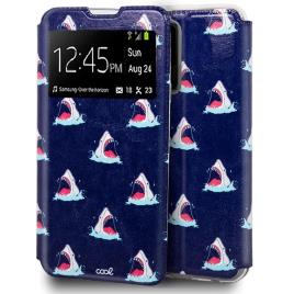 Funda  Flip Cover para Samsung G988 Galaxy S20 Ultra 5G Dibujos Tiburón