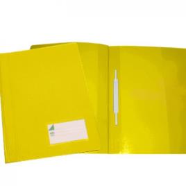 Classificador A4 com Ferragem com capa Opaca Amarela Pack 10 Unidades